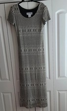 Jessica Howard Dress Silver Metalic Overlay Formal Sparkle Size 12