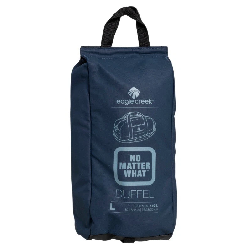 Bolso grande de lona Eagle Creek, No importa qué grande 110 L - azul pizarra Foto 4 de 4