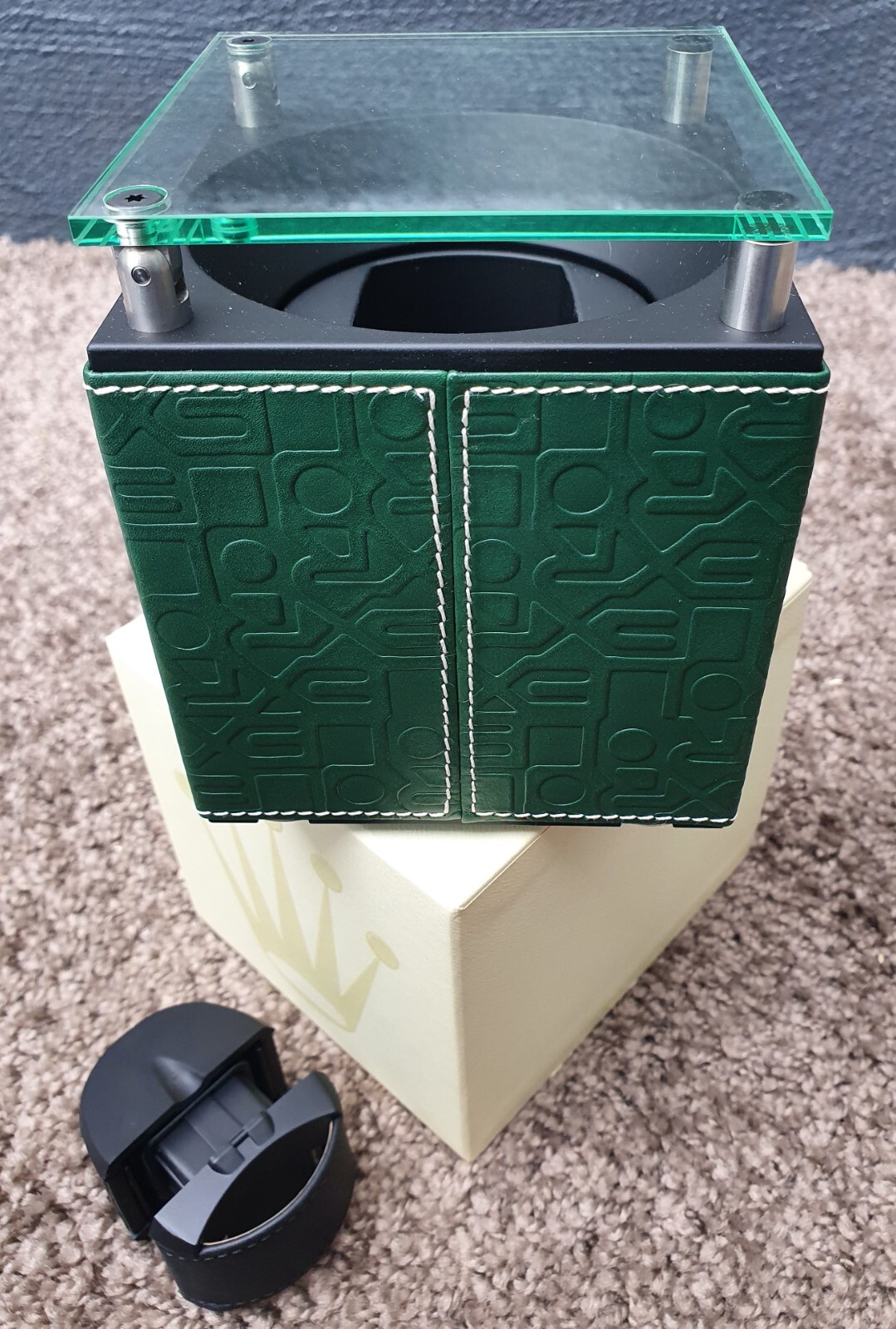 Rolex watchwinder in box Swiss Kubik jubilee WATCH WINDER 100 original