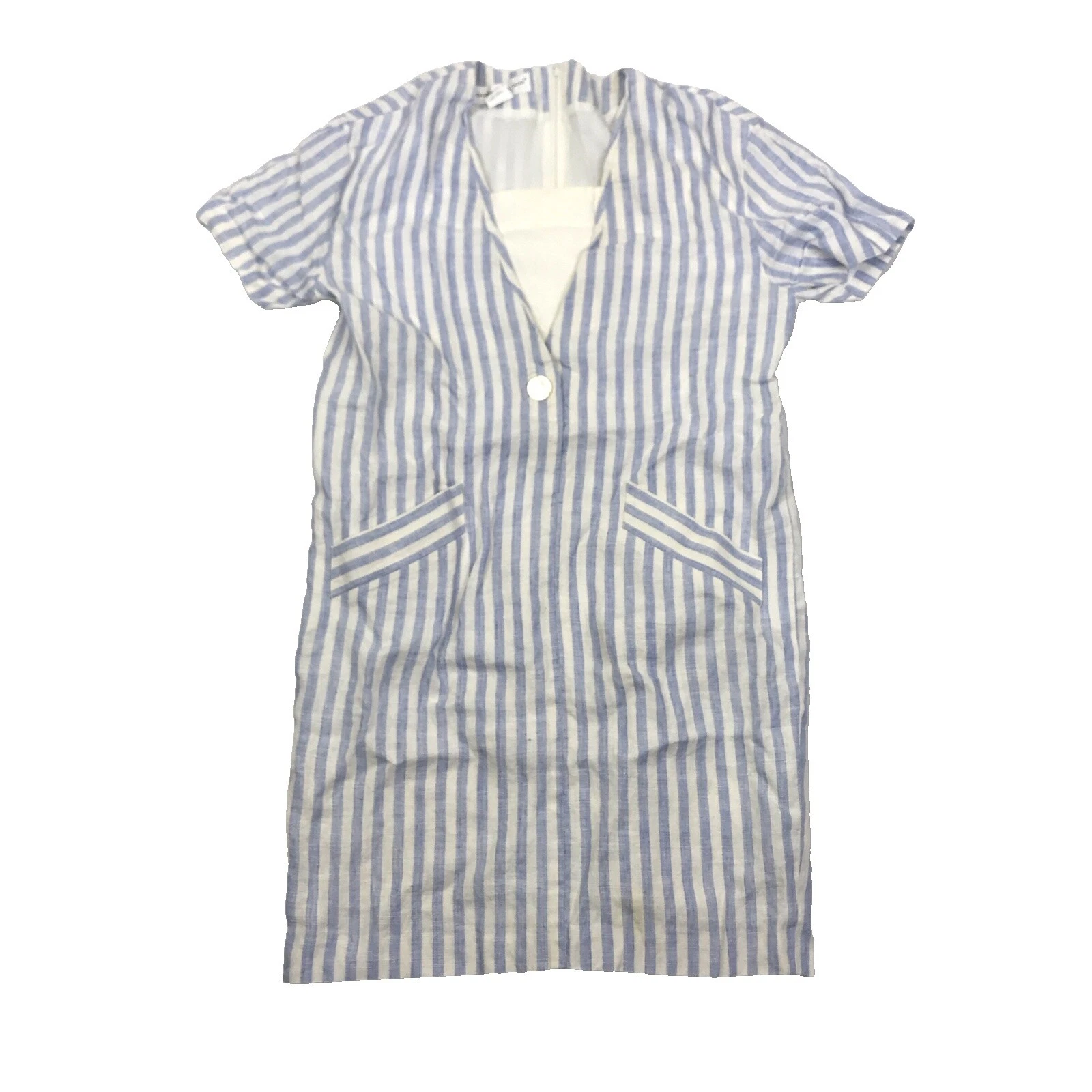 Ropa Vintage de lino geométrica para Mujeres