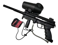 Super Clean Tippmann A5 Paintball Gun & Barrel + Cyclone Feeder New Ball Detent