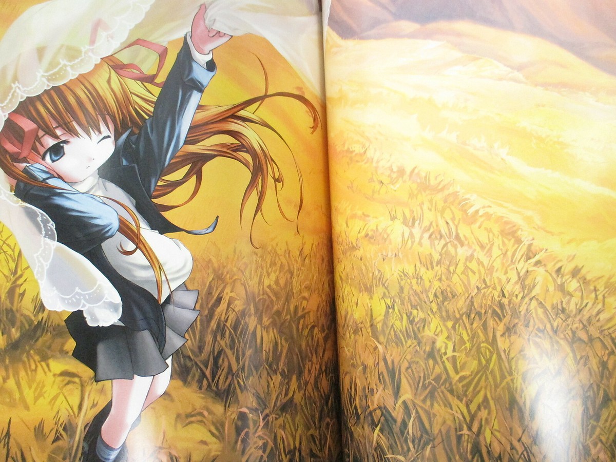 KANON Visual Comic Anthology Manga Key Art Dreamcast Fan Book 2000