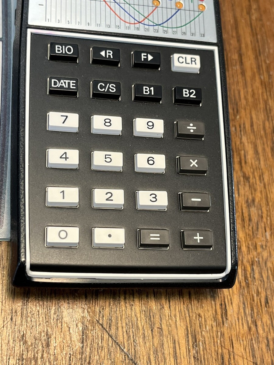 Vintage KOSMOS Computer Biorhythm Math Calc Machine Calculator