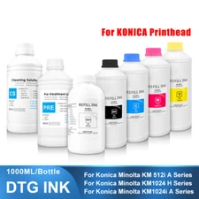 1000ML/Bottle DTG Ink  for Konica Minolta KM 512i KM512 KM1024 KM1024i Printhead