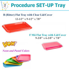 DENTAL INSTRUMENT SET UP TRAY B Ritter or F mini  Choose Color SIZE B or F