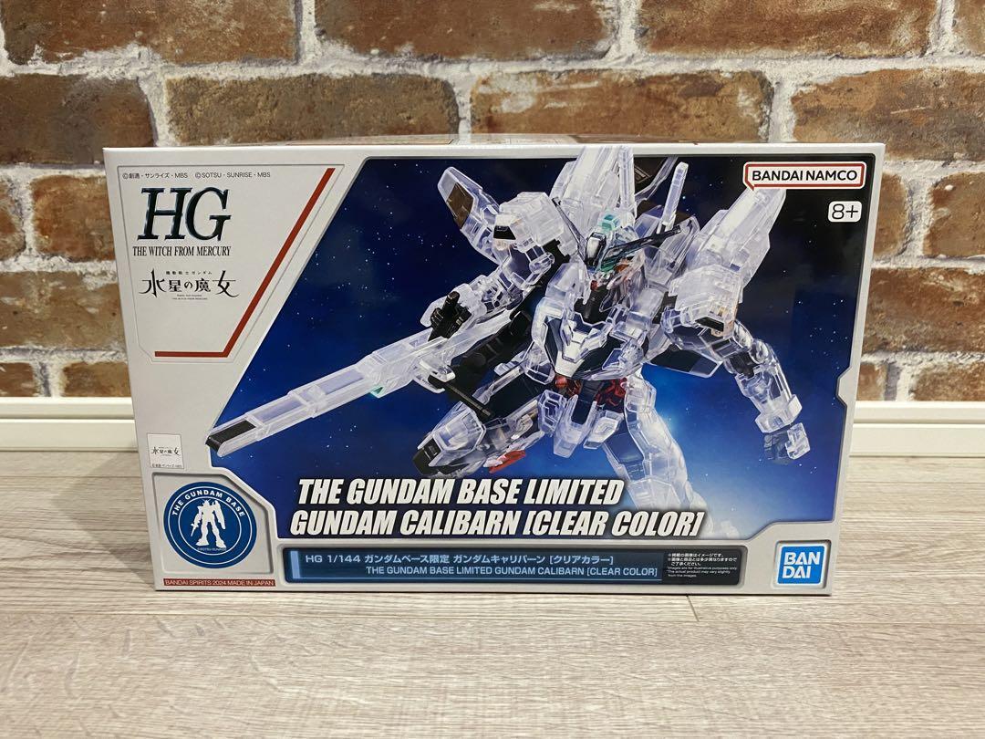 HG 1/144 Gundam Calibarn Clear Color Gundam Base Limited Model Kit
