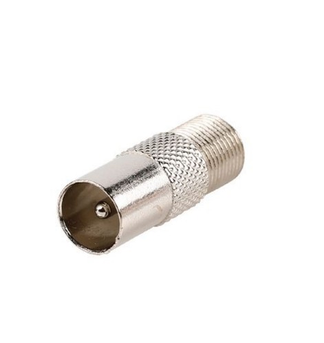 Adaptador Conector M Coaxial Para Salida F Antena TV Macho Sat | eBay