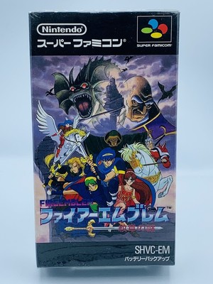 NEW SEALED Fire Emblem: Mystery of Emblem Nintendo Super Famicom Japan unopened