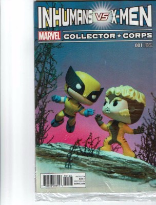 Funko Marvel Collector Corps VARIANT Comic Inhumans vs. X-Men New #1 Exclusive