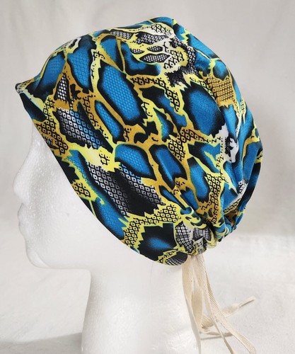 Surgical scrub caps Stretch African prints surgery hat Nurse headwear - Picture 27 of 52