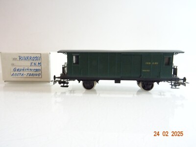 Rivarossi H0 Gepäckwagen Aosta-Torino D.651 der FN Milano in EVP PR6216