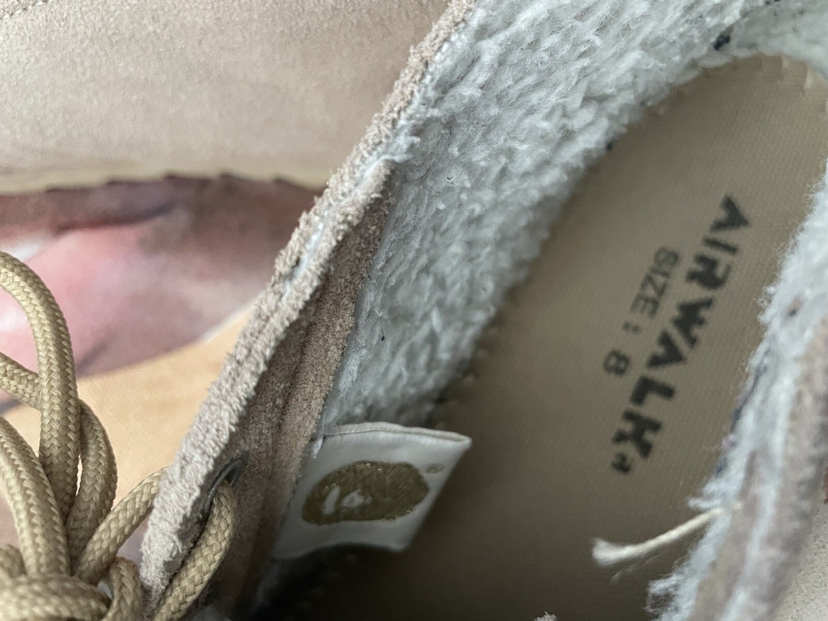 A BATHING APE x AIRWALK EVEREST BOOTS Beige Japan EXCLUSIVE BAPE 