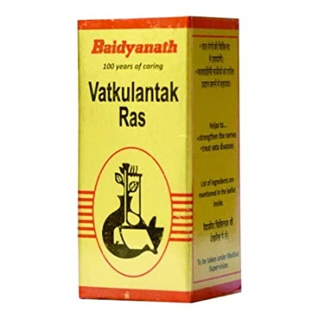Baidyanath Vatkulantak Ras 10 tabs, Pack of 3,
