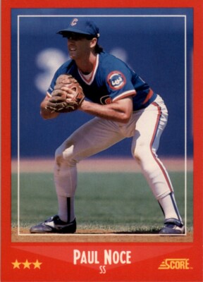 1988 Score MLB Paul Noce #329