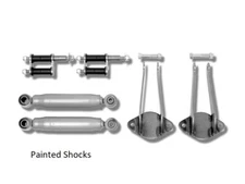 1935-1940 Ford Car Front Shock Absorber Conversion Kit - Painted Shocks - 5001
