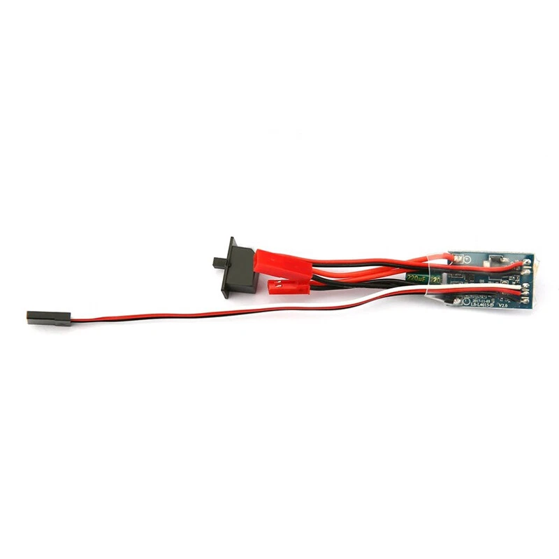 30A Mini Brush ESC with Speed Controller for RC Boat Car Using Easy Install - Image 2 of 4