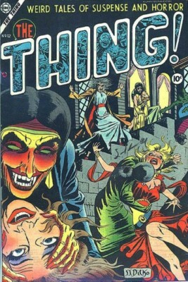 THE THING #1-17 FULL RUN ON DVD ROM GOLDEN AGE CHARLTON COMICS STEVE DITKO