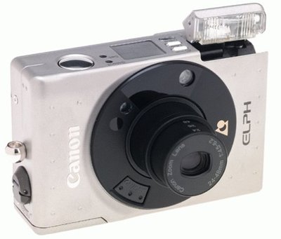 希少！Canon ELPH APS film カメラ Canon Elph APS Point & Shoot Film Camera Stainless with 2x Zoom