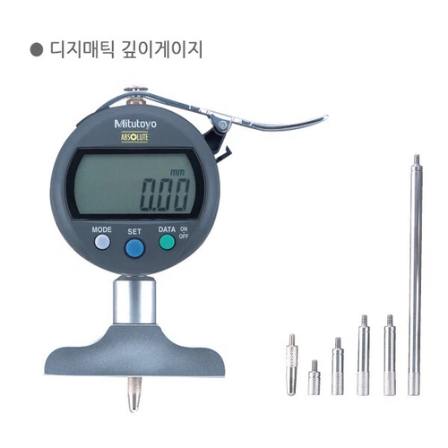 [New] Mitutoyo / 547-211 / Digimatic Depth Gauges, 200mm, 0.01mm, 63.5mm