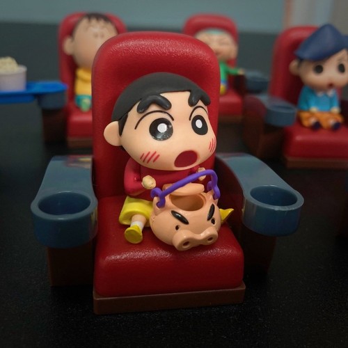 RE-MENT Crayon Shin-Chan Mini Figure Movie Theater Toy Decoration Present Gift - Picture 2 of 13