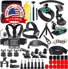 Kit De Accesorios Para Camara De Accion 61 En 1 Para Akaso Ek7000 Gopro Hero NEW