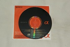 Sony Alpha Software Disk V2.1.02 Very Good Condition No.2 