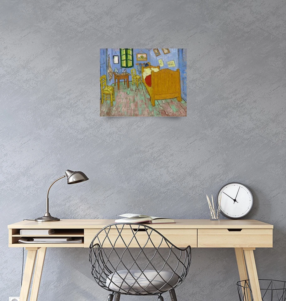 The Bedroom Painting by Van Gogh Classical Art Poster Print, Imagekind - Image 3 of 4