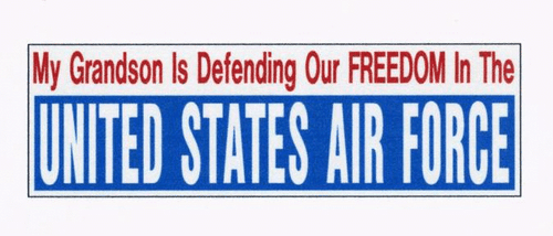UNITED STATES AIR FORCE Decal 3 X 9 Decal USAF - Picture 10 of 13