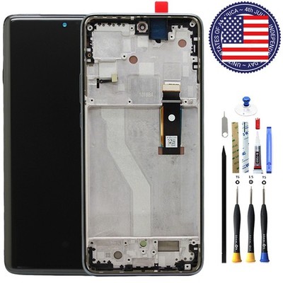 OLED LCD Display Touch Screen Digitizer Frame For Motorola Moto Edge 2022 XT2205