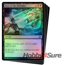 Foil Eyes Of The Beholder X4 M/NM Magic MTG Adventures In The Forgotten Realms