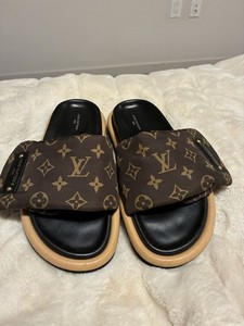 Louis Vuitton Pool Pillow Flat Comfort Mule | eBay