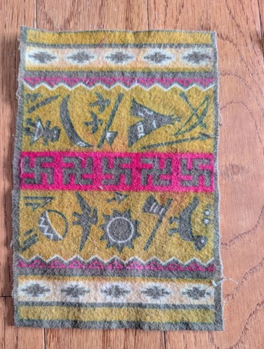 Native American Tobacco Felt Design No.1