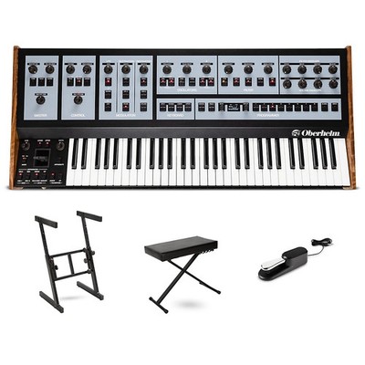 Oberheim OBX8 8Voice Polyphonic Analog Synthesizer Essentials Bundle