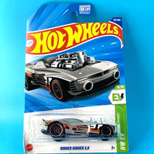 HOT WHEELS 2025 RODGER DODGER 2.0 METALFLAKE SILVER 151/250 JBB65 HW EV R. ASADA