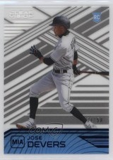 2021 Panini Chronicles Clear Vision Blue 31/50 Jose Devers #13 0mm9