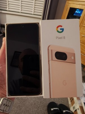 Google Pixel 8 - 128GB - entsperrtes Smartphone - Roségold - A++ Zustand!