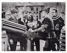 Carol Hughes + Buster Crabbe in Flash Gordon (1970s) ❤ Hollywood Photo 961K