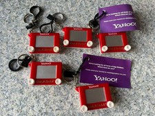 Yahoo Promotional Mini Miniature Etch A Sketch Keychain