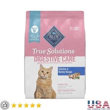 11lb Digestive Care Dry Cat Food Chicken Natural Prebiotic Fiber Healthy Adult 6.68 per pound
