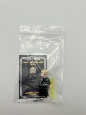 Lego Star Wars Tcs Luke Skywalker (Rotj) Custom Minifig