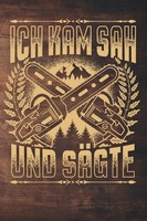 Notizbuch HolzfäLler A5, 120 Seiten, Gebunden, Schreibblock, Tagebuch