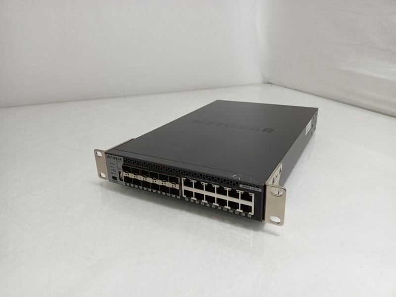 Netgear ProSafe M4300-12X12F XSM4324S 12 Port RJ-45/SFP 10GbE L3 Managed Switch