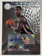 2013-14 Totally Certified Rookie Roll Call Autograph Solomon Hill Auto Pacers