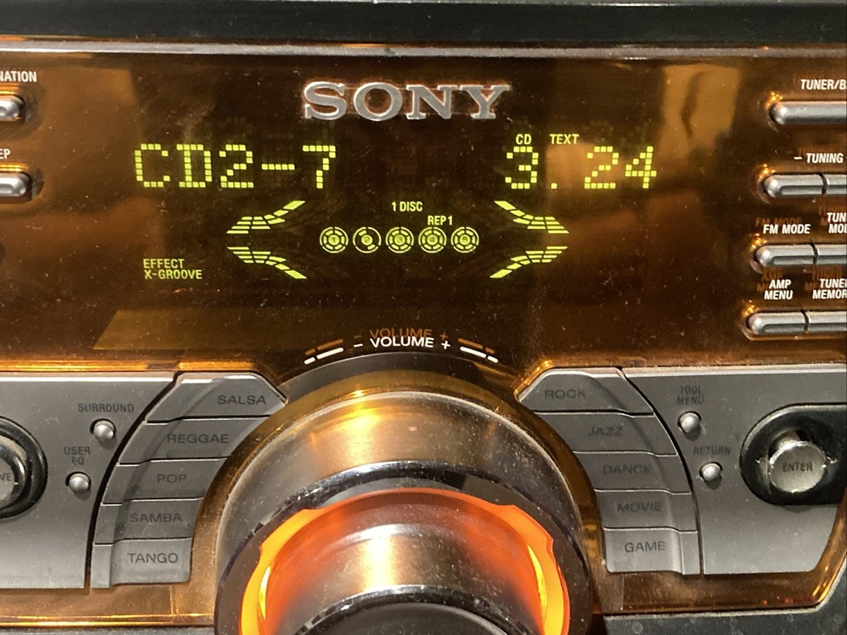 CDプレイヤー Sony HCD-ZX66i Mini Hi-Fi Stereo System w/ SS-ZX66i Speakers