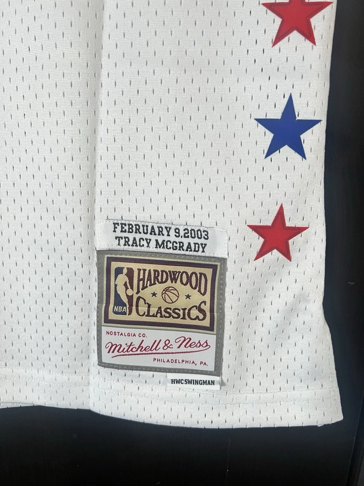 Camiseta Orlando Magic Tracy McGrady Mitchell Ness East All Star Game 2003 nueva con etiquetas Foto 3 de 4