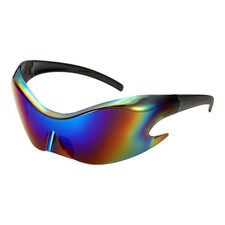 Sunglasses for Women Men, PC Future Style Sunglasses, Gradient Green