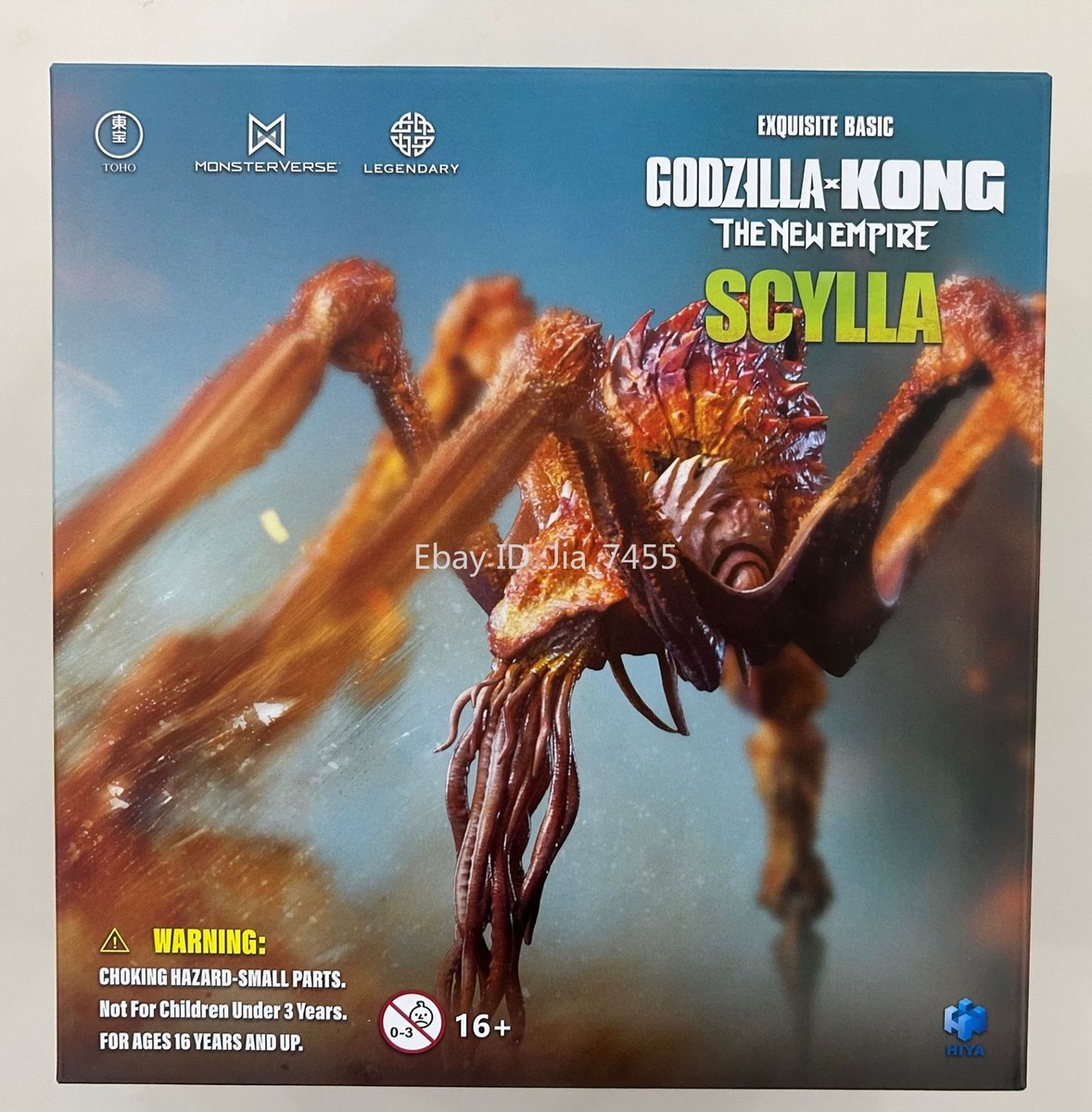 HIYA Godzilla x Kong: The New Empire Monsters Scylla Complete