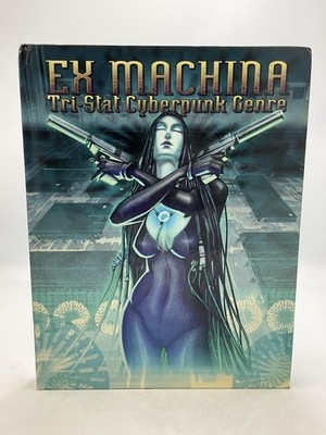 Ex Machina Tri-Stat Cyberpunk Genre Bruce Baugh Guardians Of Order Blue HC 2004