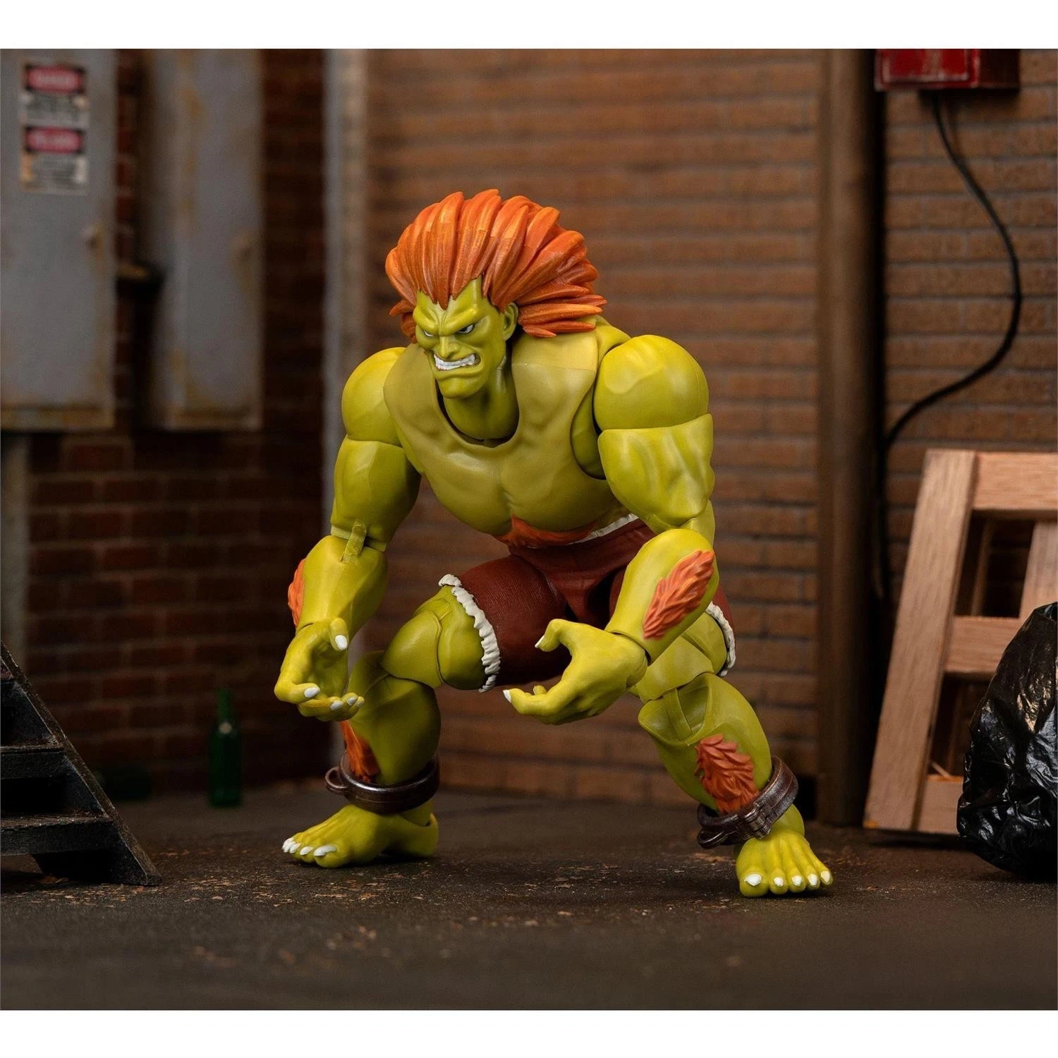 Ultra Street Fighter II Blanka 6in Deluxe Action Figure Jada Toys IN STOCK - product detail image 3
