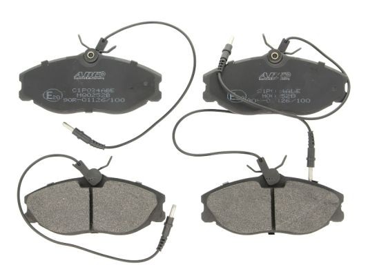 Vorderachse ABE C1P024ABE Bremsbelagsatz, Scheibenbremse FüR CitroËN,Peugeot-image